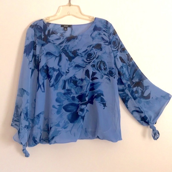 Alfani Tops - Alfani long sleeves fully lined blouse size M